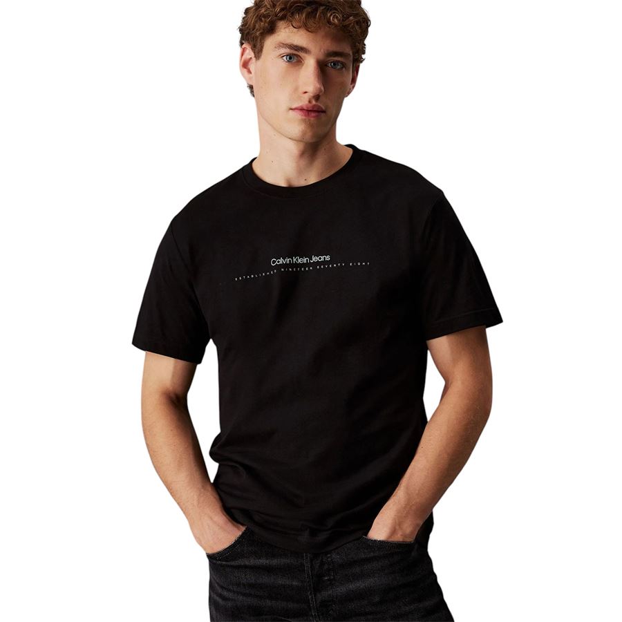 Minimal Logo Tee t-shirt manica corta da uomo Calvin Klein | J30J327075BEH